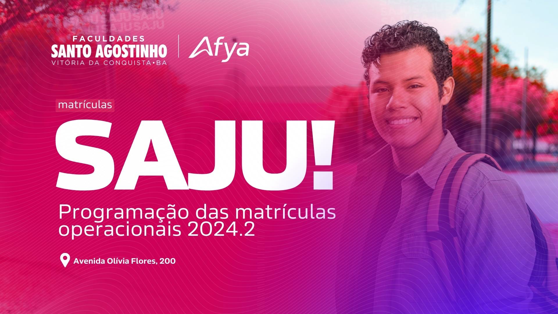Matrículas operacionais SAJU 2024.2