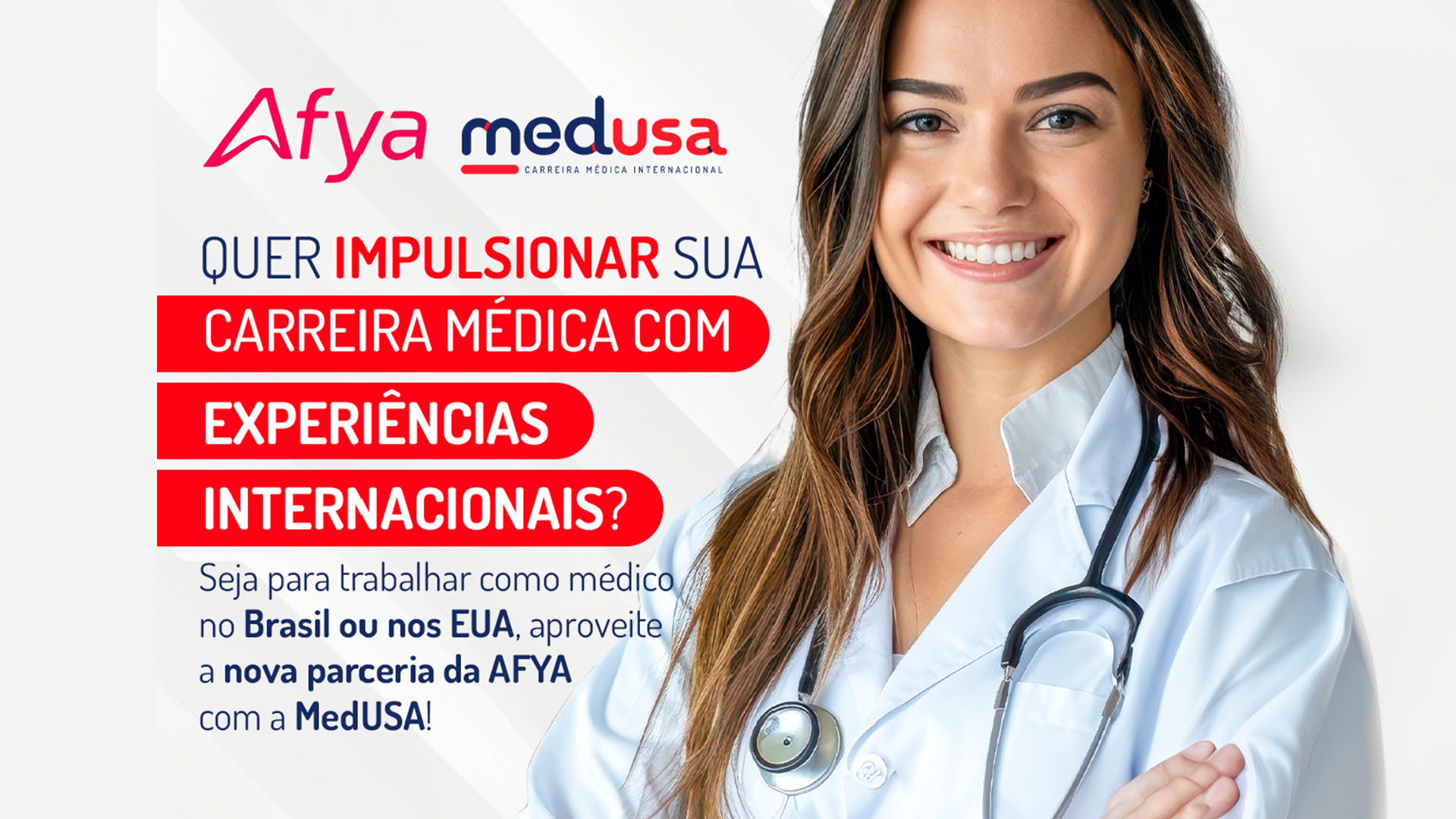 Nova Parceria Afya e MEDUSA Potencializa a Preparação para o USMLE e Oferece Estágios Observacionais nos EUA