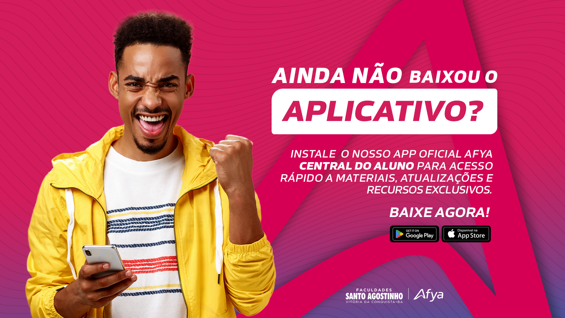 Novo App Afya Central do Aluno já está disponível!!