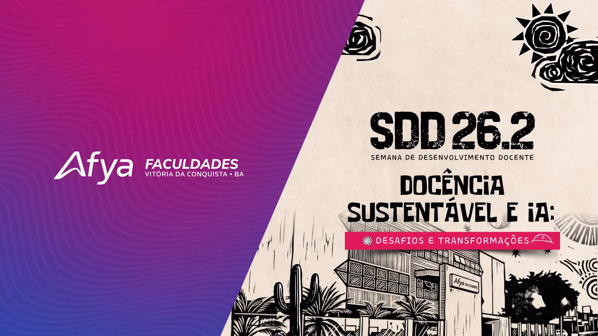 SDD 26.2 promoverá uma semana de desenvolvimento e inovação para o corpo docente
