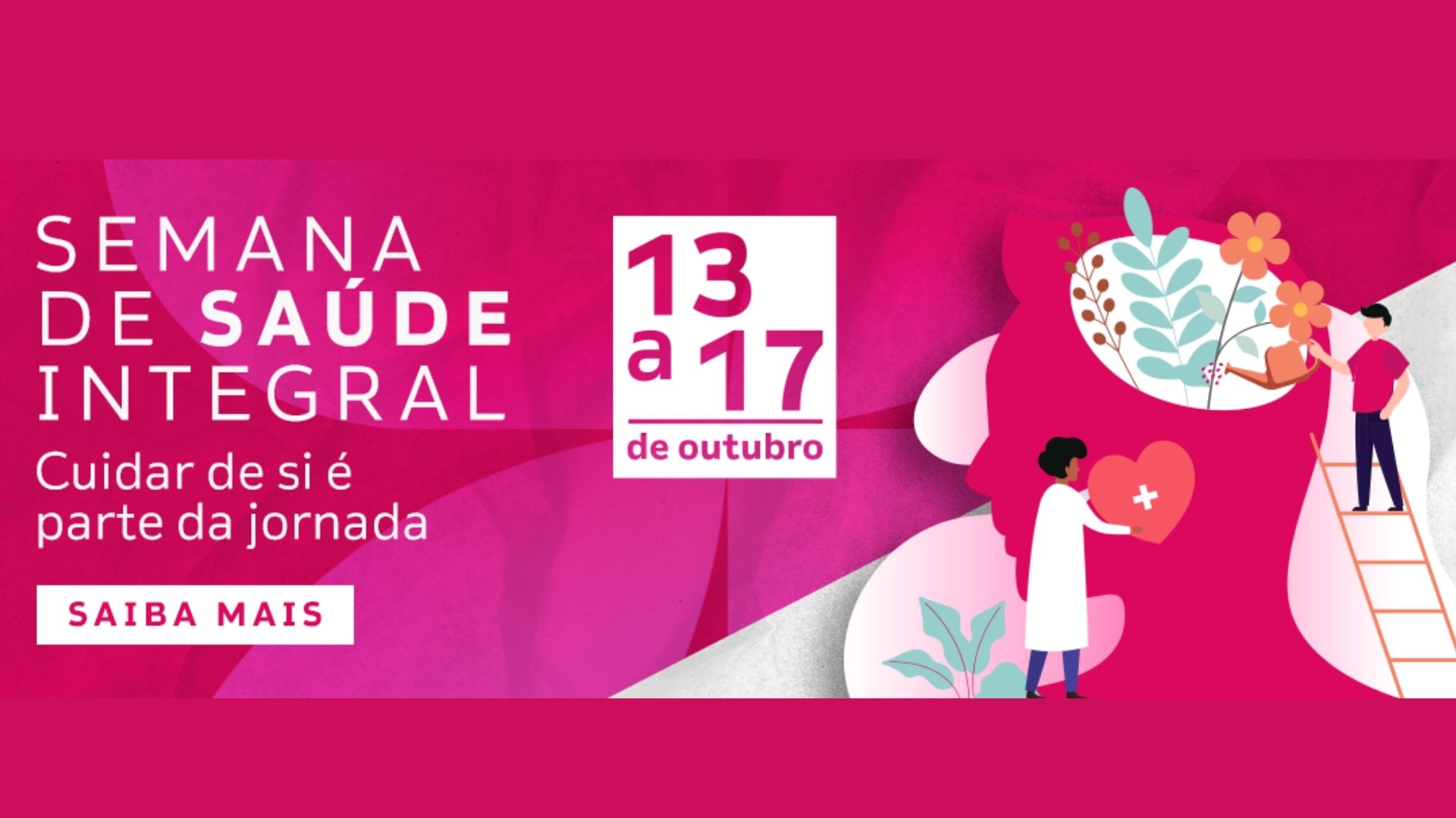 I Semana de Saúde Integral da Afya acontece de 13 a 17 de outubro