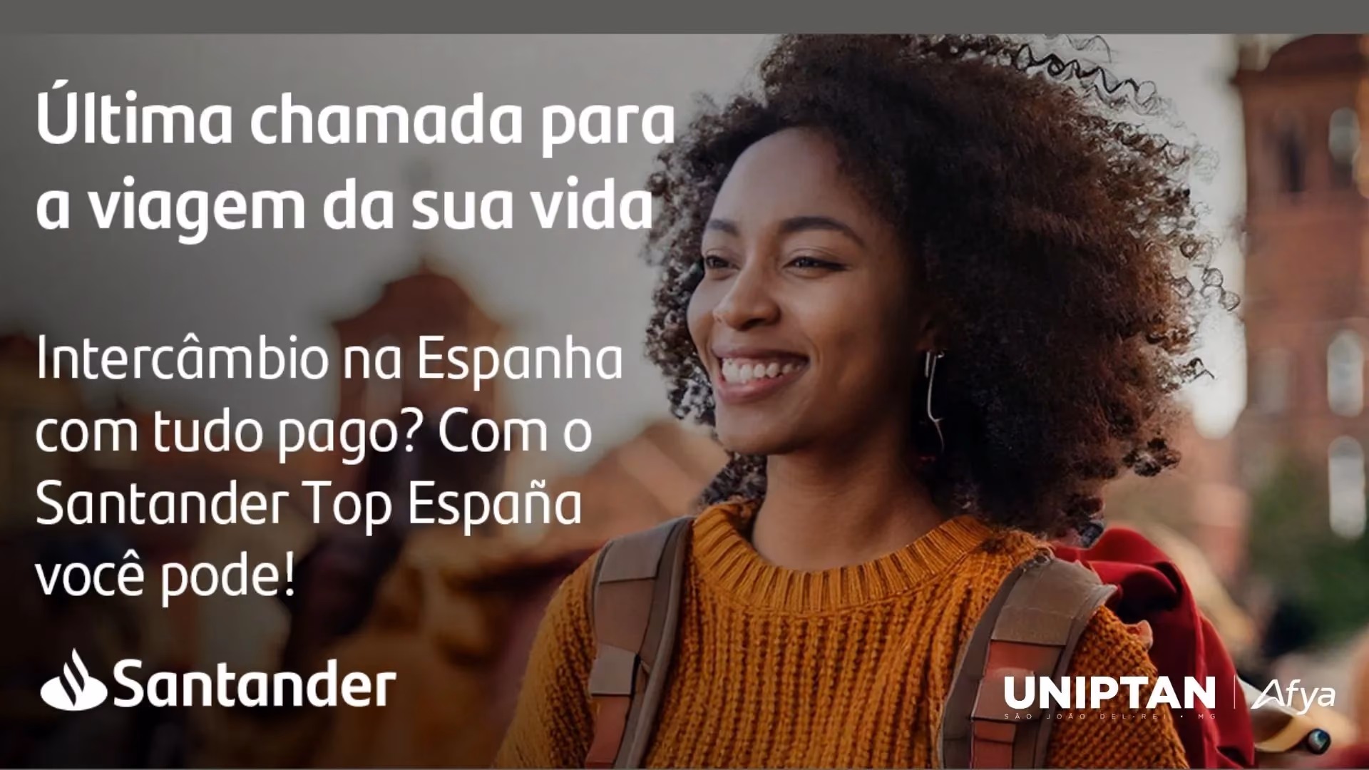 O Programa Santander Top España 2025 acaba de lançar edital