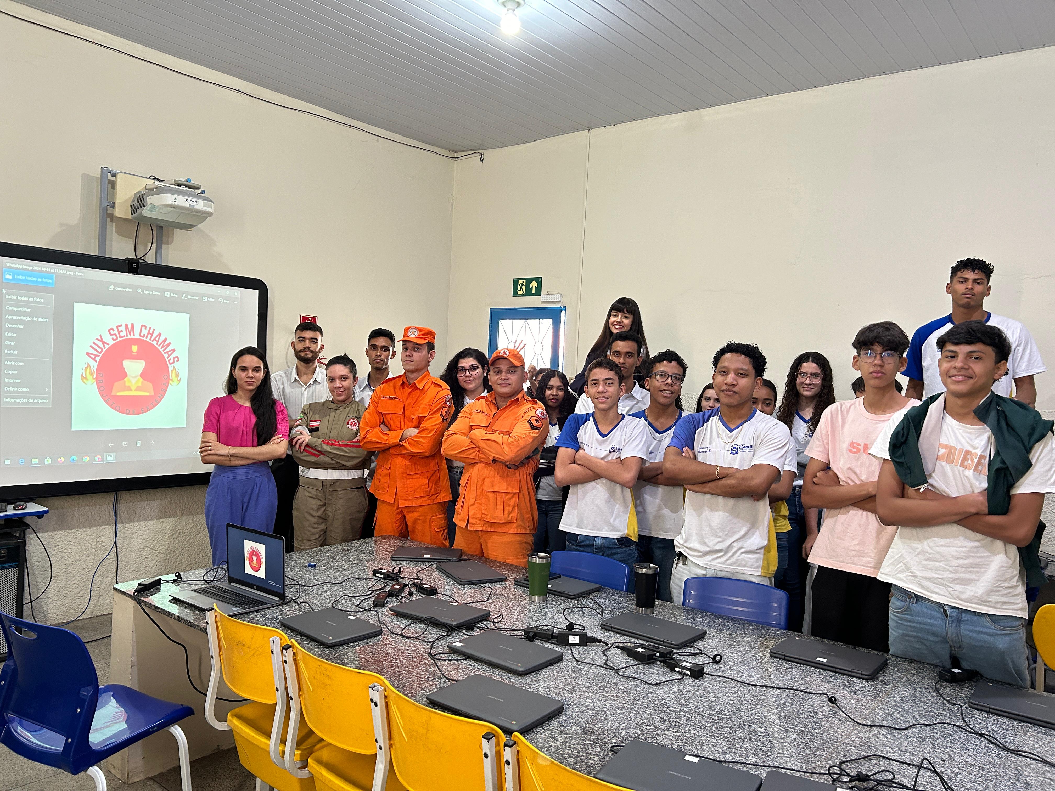 Projeto "Aux sem Chamas" Promove Conscientização sobre Incêndios em Araguaína