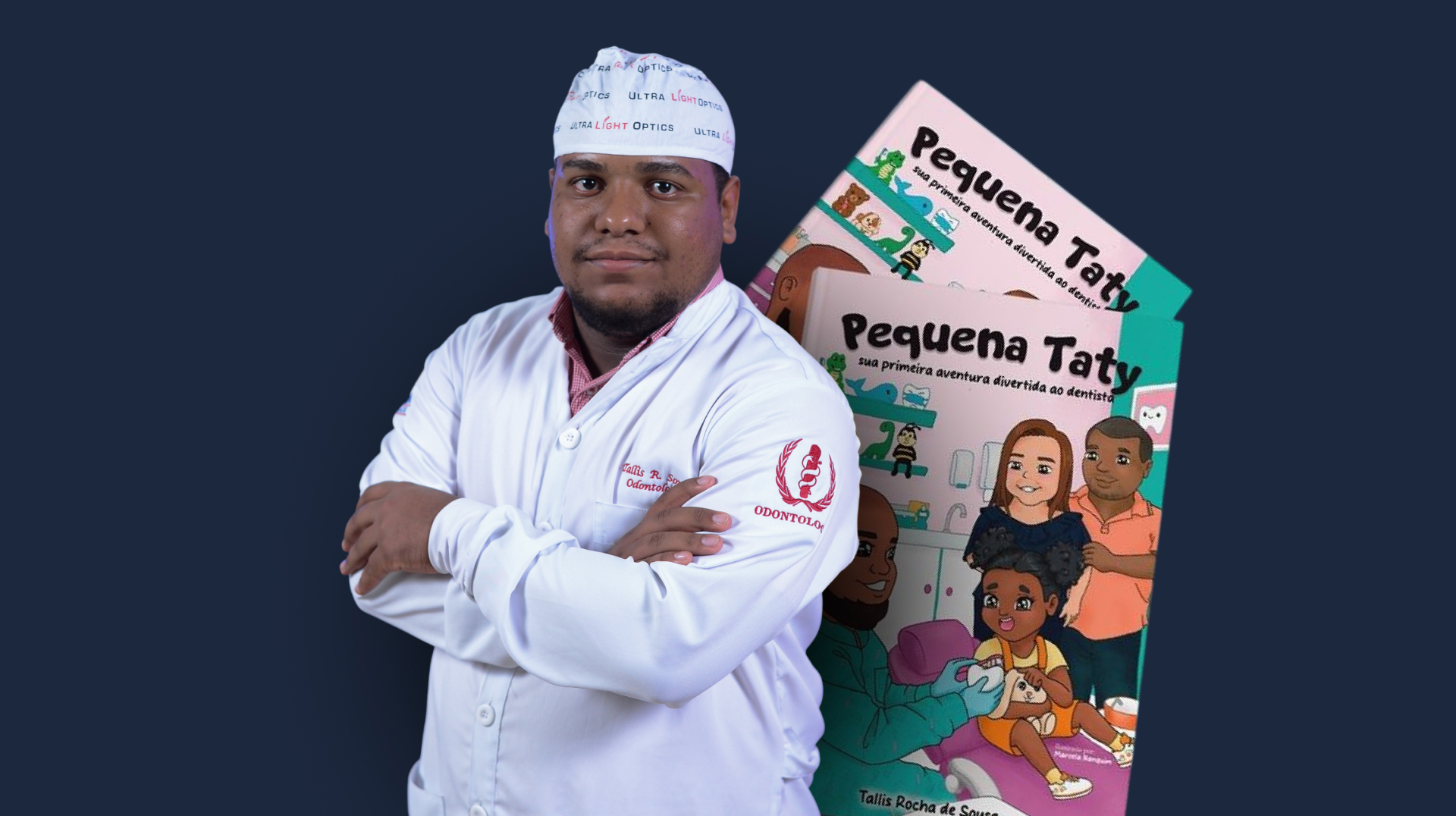 Acadêmico de Odontologia Lança Livro Infantil sobre o Primeiro Atendimento Odontológico