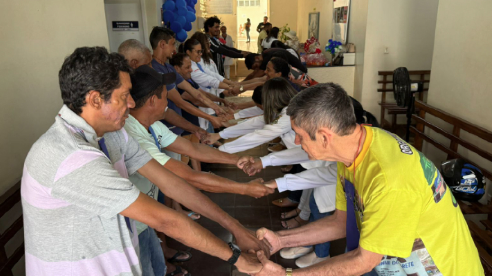 Acadêmicos de Enfermagem do UNITPAC promovem ação educativa em alusão ao Dia dos Pais na Casa de Acolhimento Glória Morais