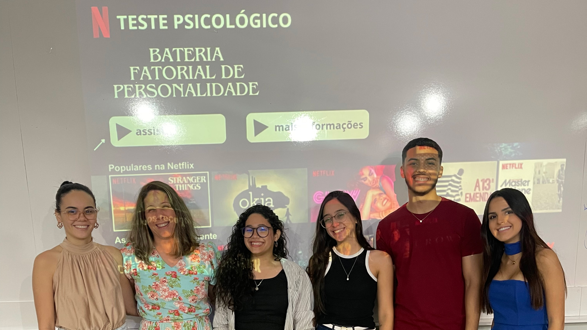 Acadêmicos de Psicologia Estudam os Testes Psicométricos