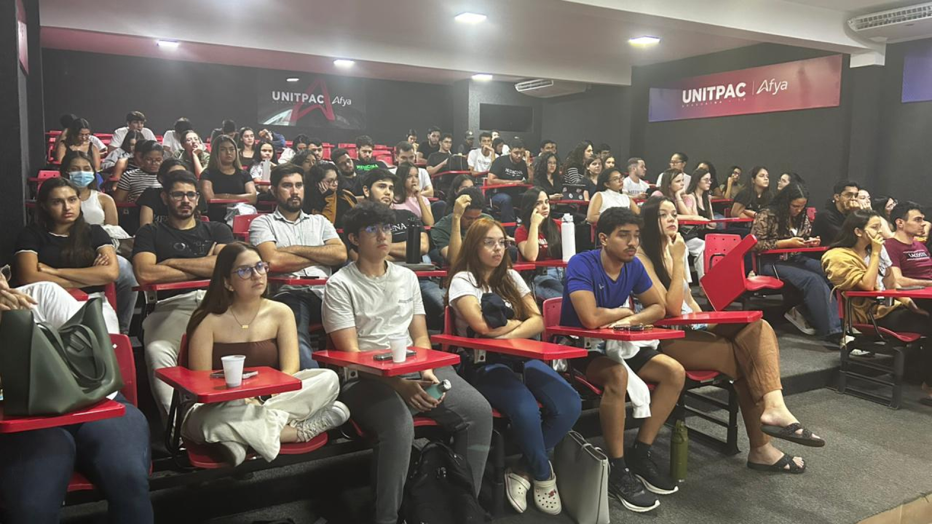 Alunos de Medicina da Afya Unitpac recebem Hemocentro de Araguaína para palestra sobre doação de sangue e medula óssea