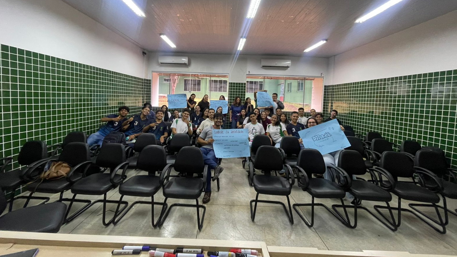 Alunos do IFTO Participam de Ação para Manejo da Ansiedade Pré-ENEM