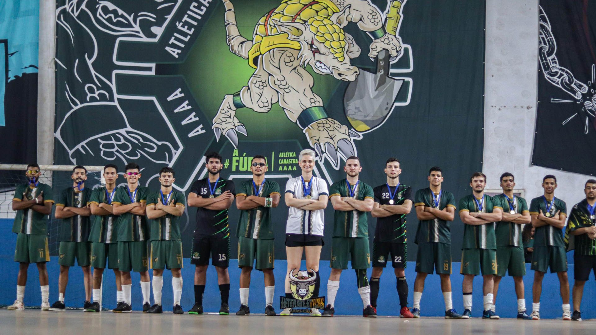 Atlética Canastra do curso de Agronomia conquista 1º lugar no ranking geral do Interatléticas 2024.2