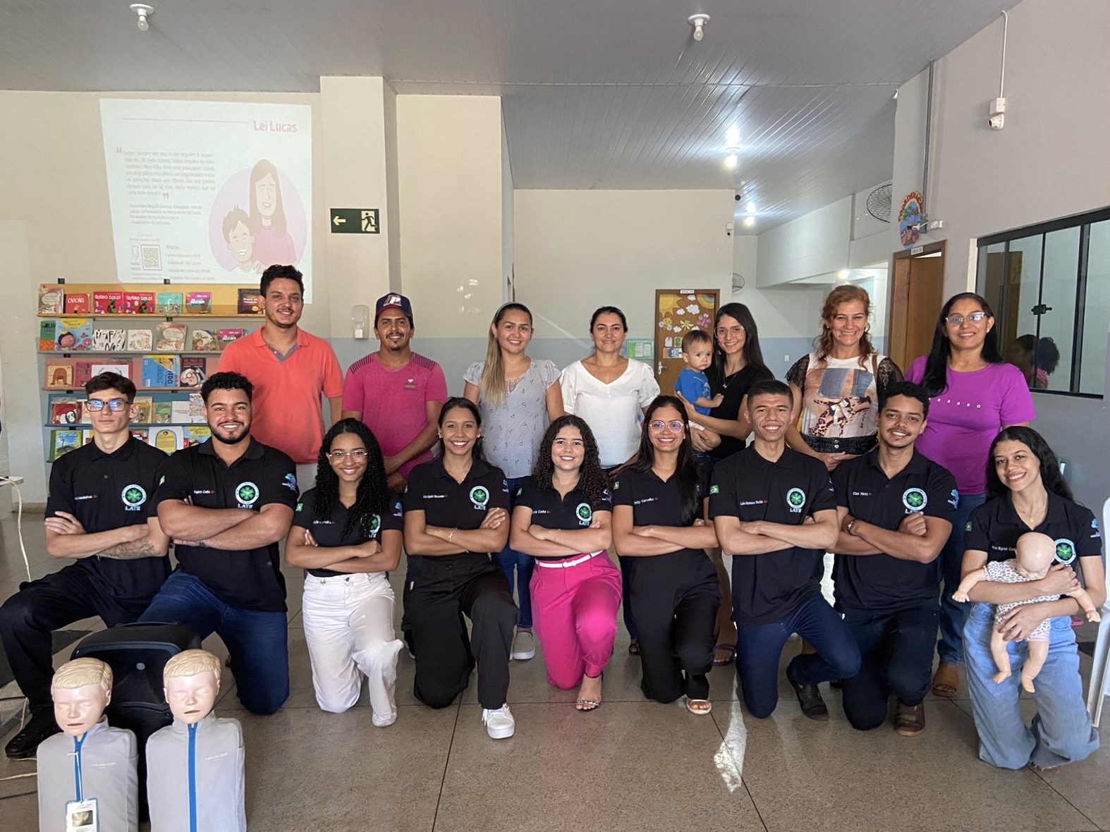 Capacitando os pais para situações de emergência: Palestra da LATE sobre suporte básico de vida