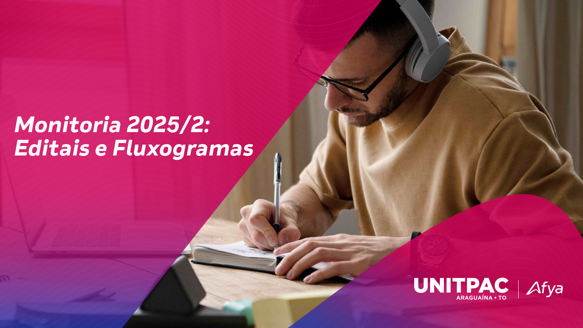 Edital e fluxograma de Monitoria do Semestre de 2025.2
