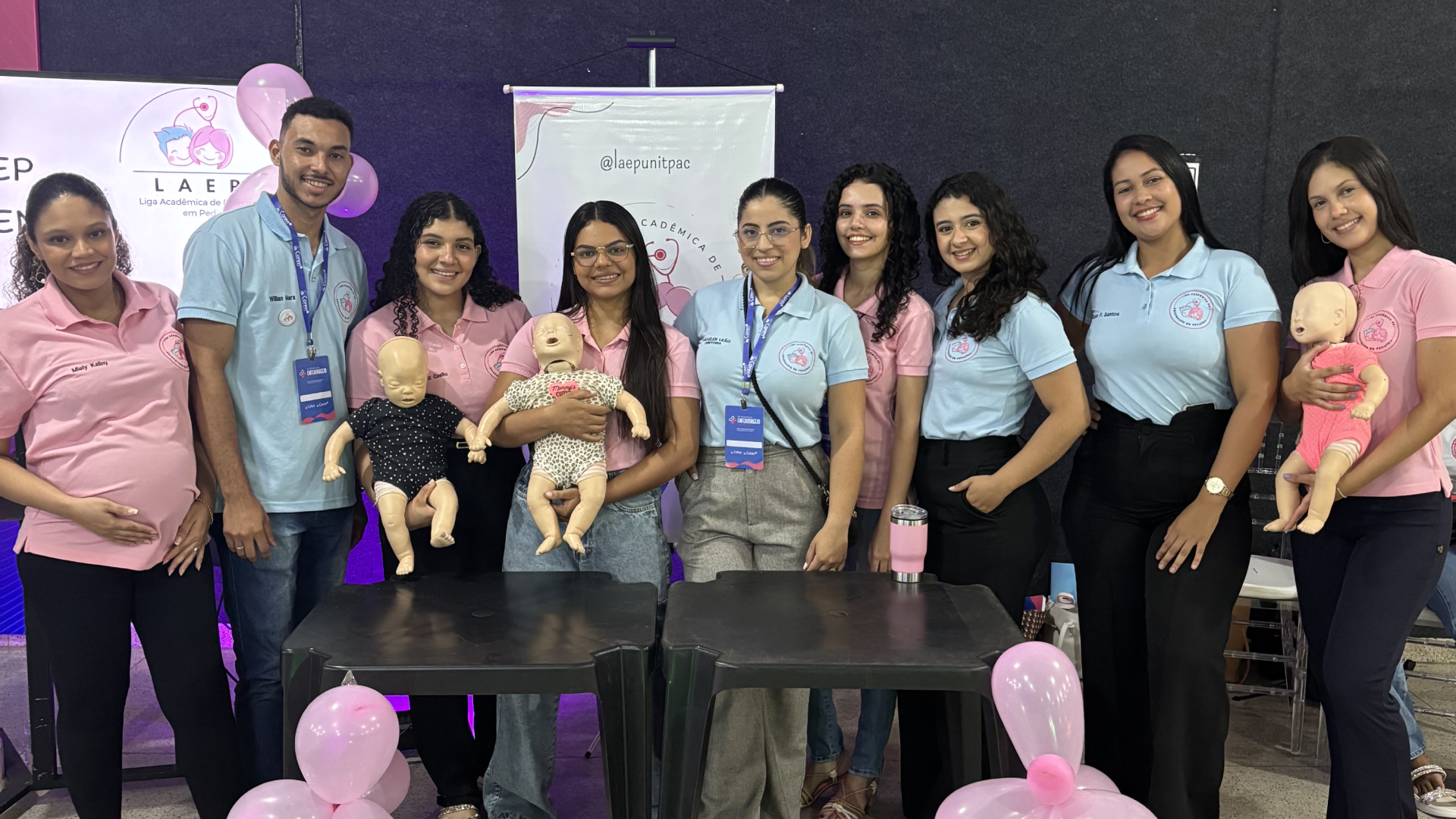 LAEP promove aprendizado interativo sobre desenvolvimento infantil na 1ª Feira das Ligas do UNITPAC