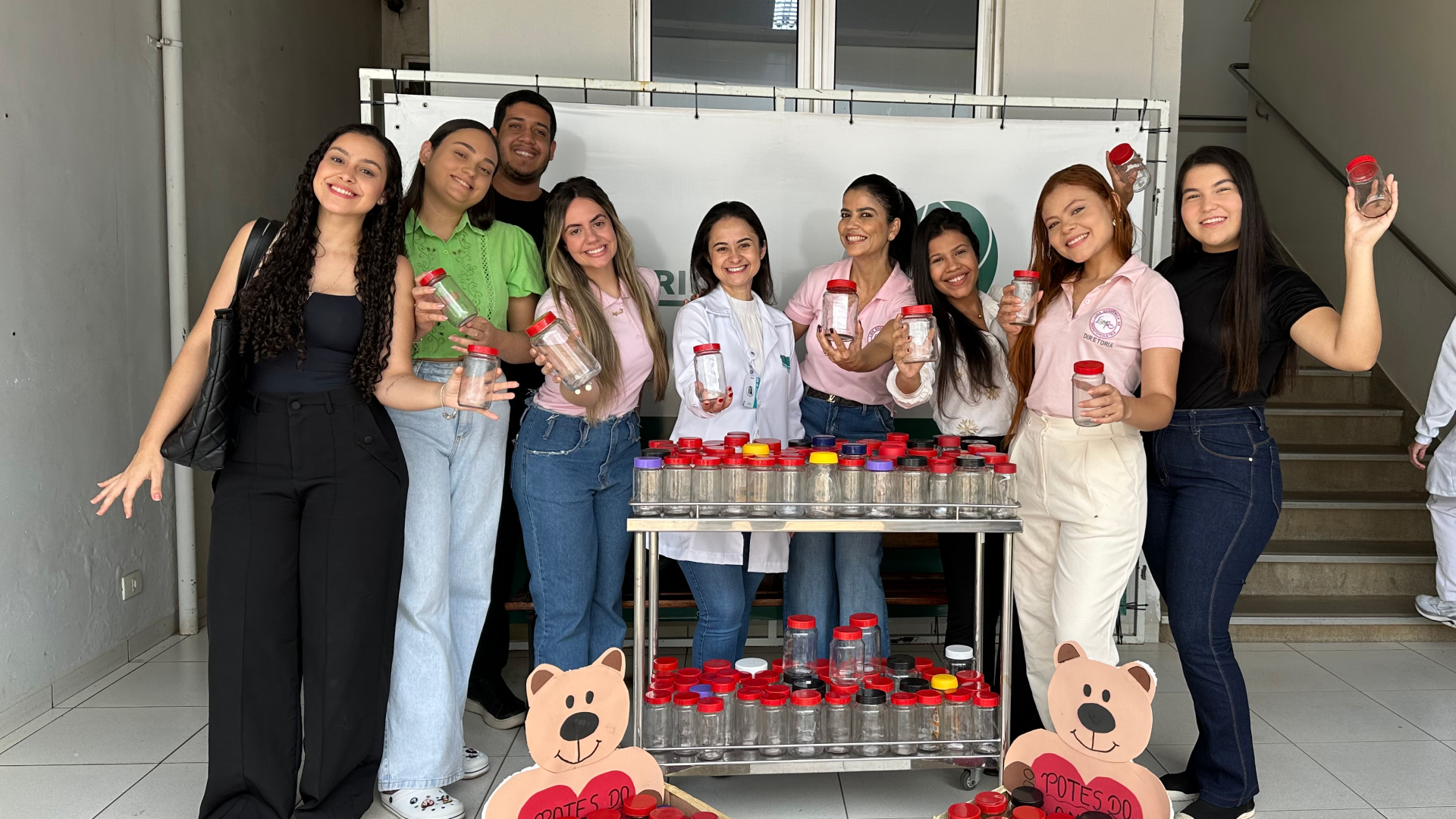 LAOP Realiza Entrega de 147 Potes ao Banco de Leite do Hospital Dom Orione