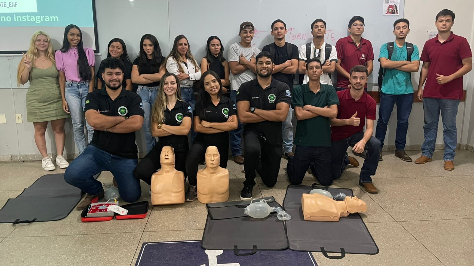 LATE Promove Aula de Primeiros Socorros para Acadêmicos de Agronomia do UNITPAC
