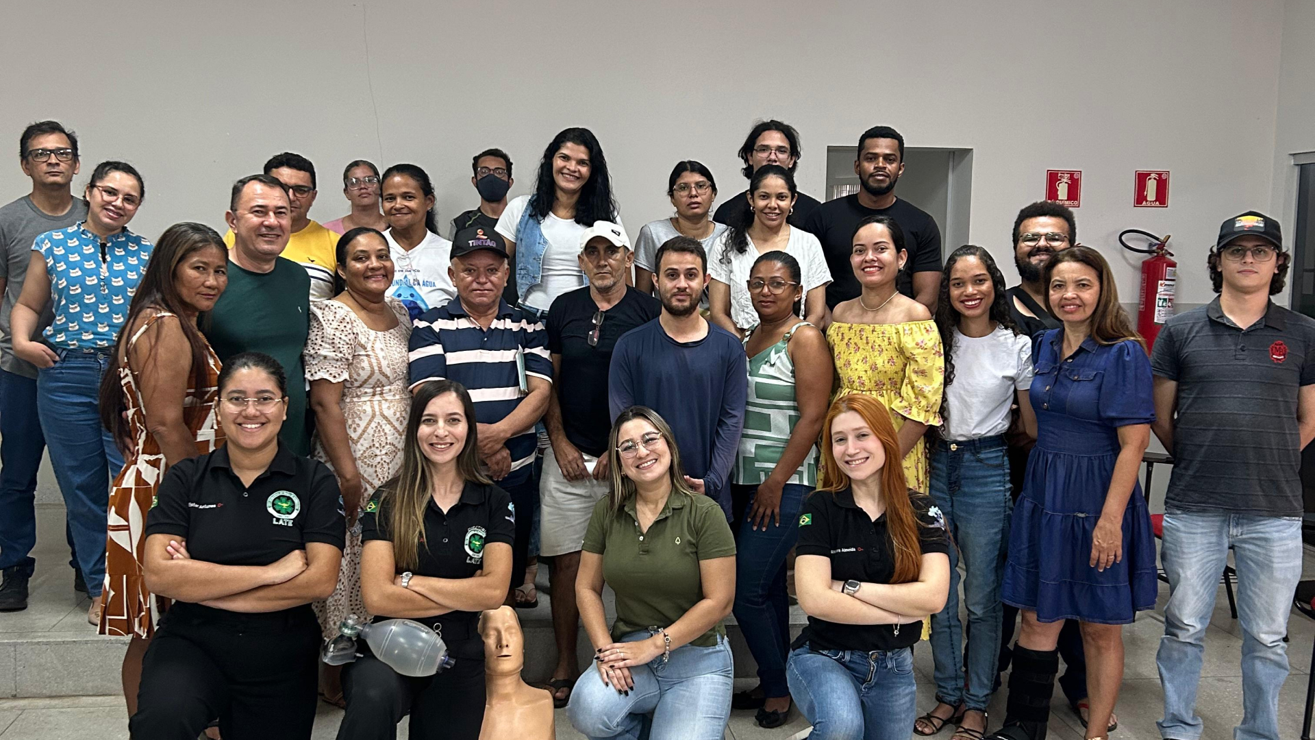 LATE Realiza Treinamento de Suporte Básico de Vida para Agentes Comunitários de Saúde