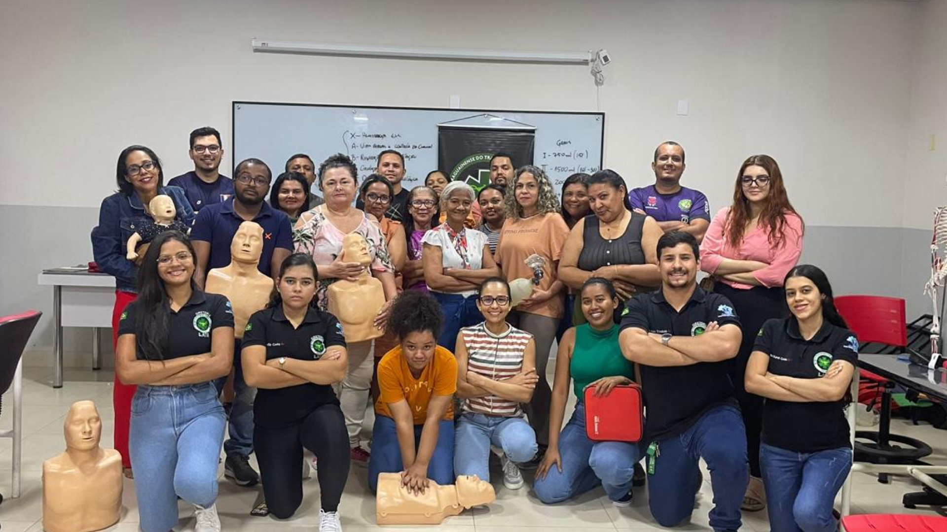 LATE Realiza Treinamento de Suporte Básico de Vida para Agentes Comunitários e de Combate às Endemias