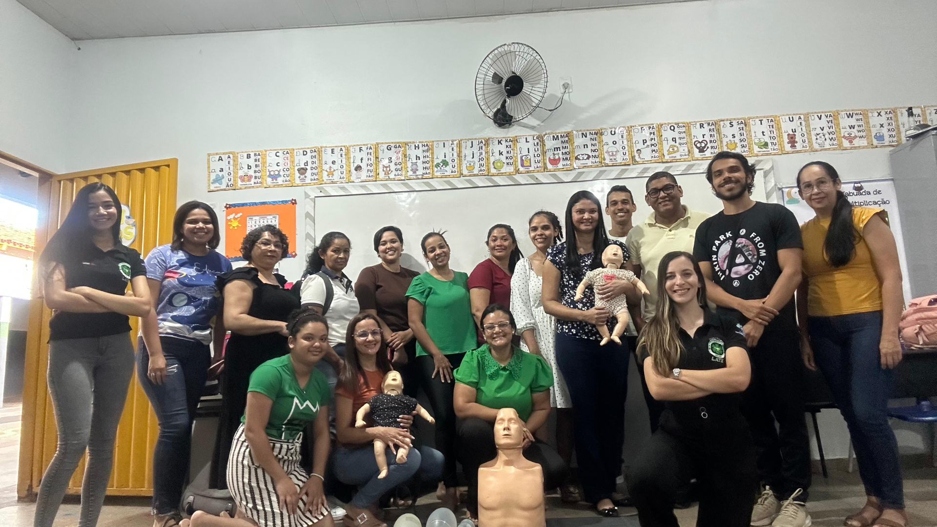 LATE leva capacitação em primeiros socorros à Escola Raimundo Falcão Coelho