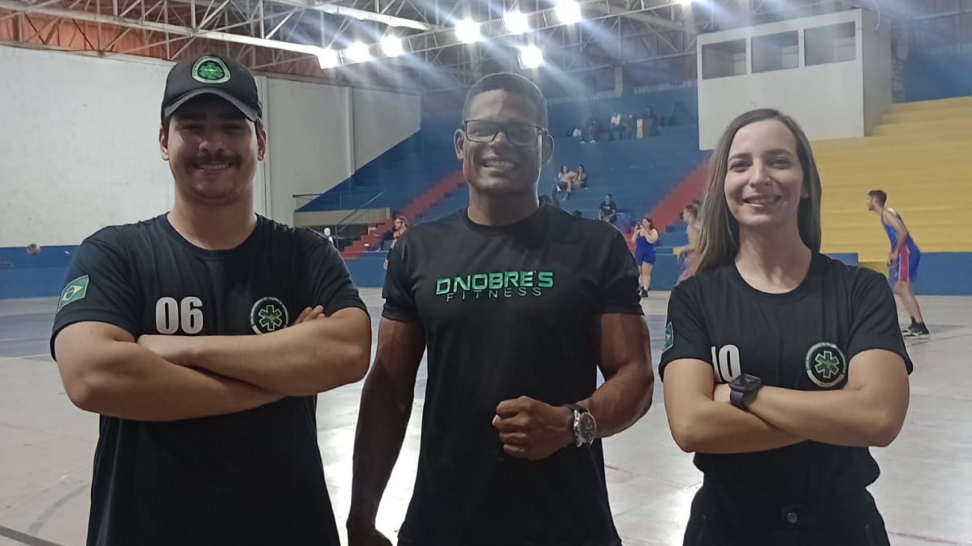LATE marca presença em evento esportivo com assistência em primeiros socorros