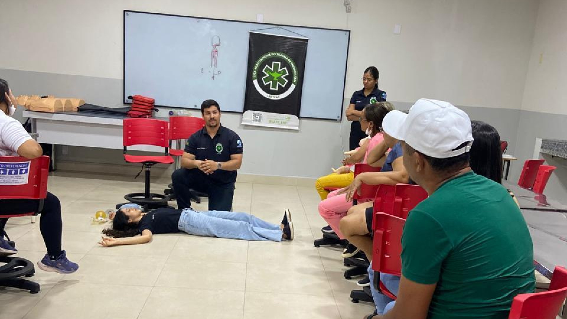 LATE realiza Treinamento de Suporte Básico de Vida para Agentes Comunitários de Saúde