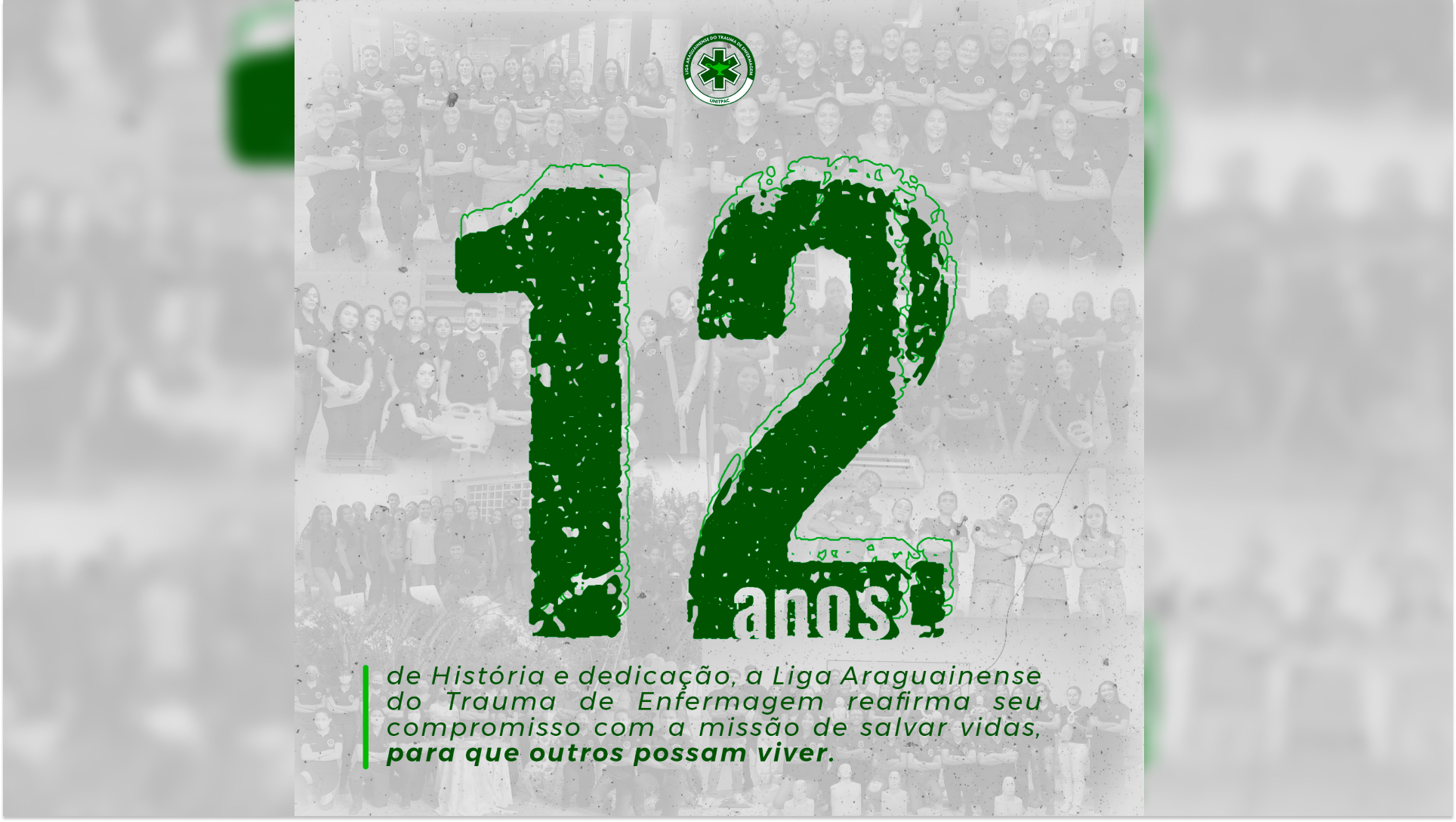 Liga Araguainense do Trauma de Enfermagem Celebra 12 Anos de Dedicação e Formação