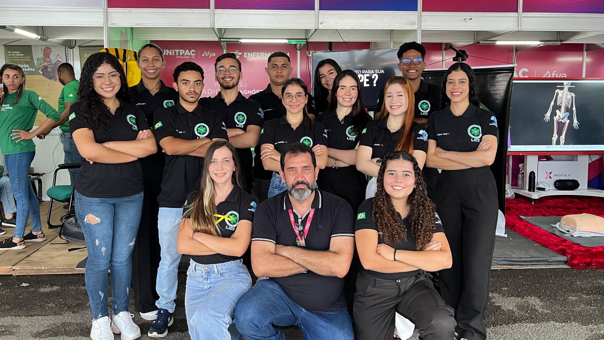Liga Araguainense do Trauma de Enfermagem participa da Feira ExpoConexões no UNITPAC