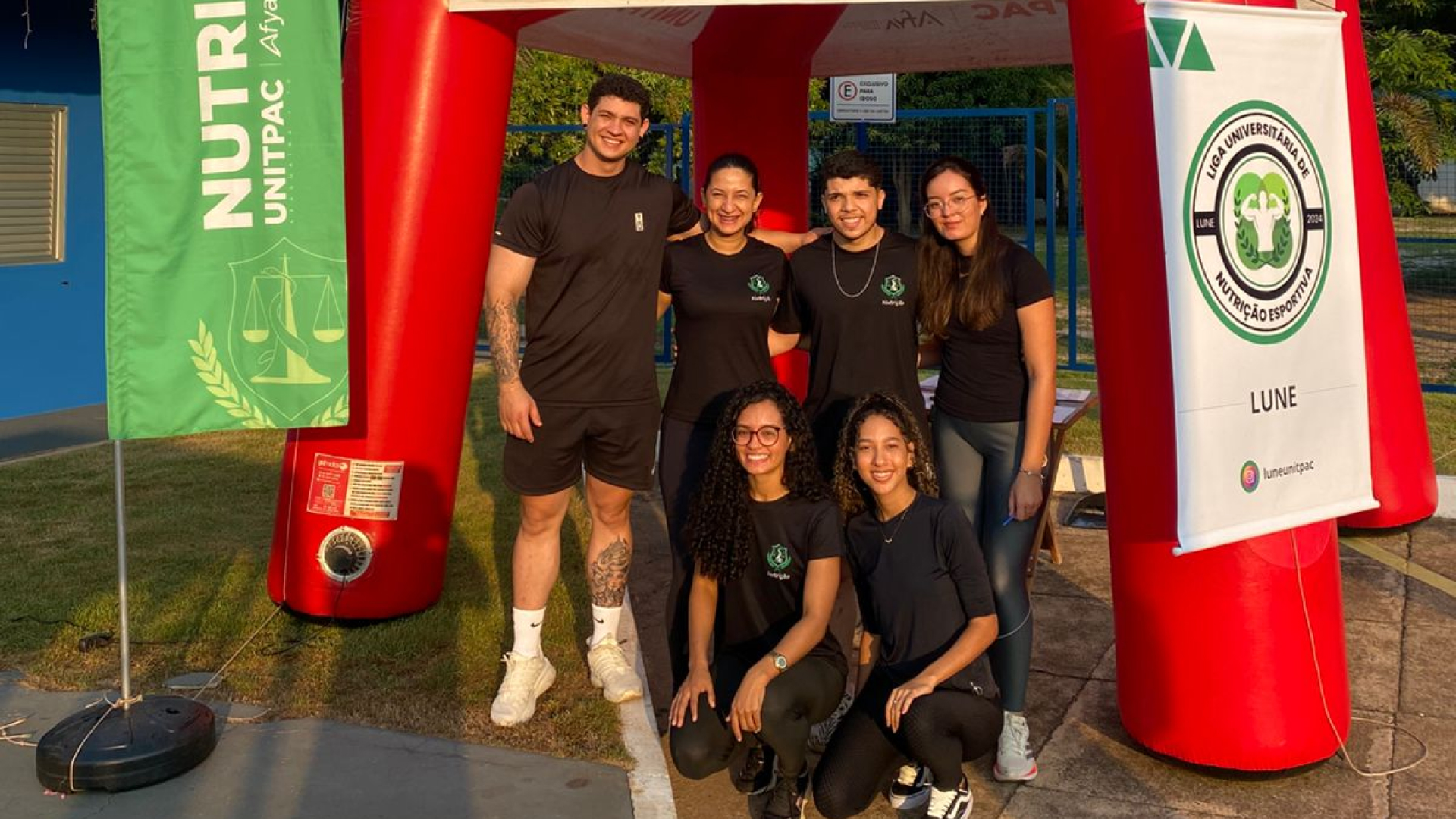 Liga Universitária de Nutrição Esportiva (LUNE) marca presença na Corrida Aliança pela Vida