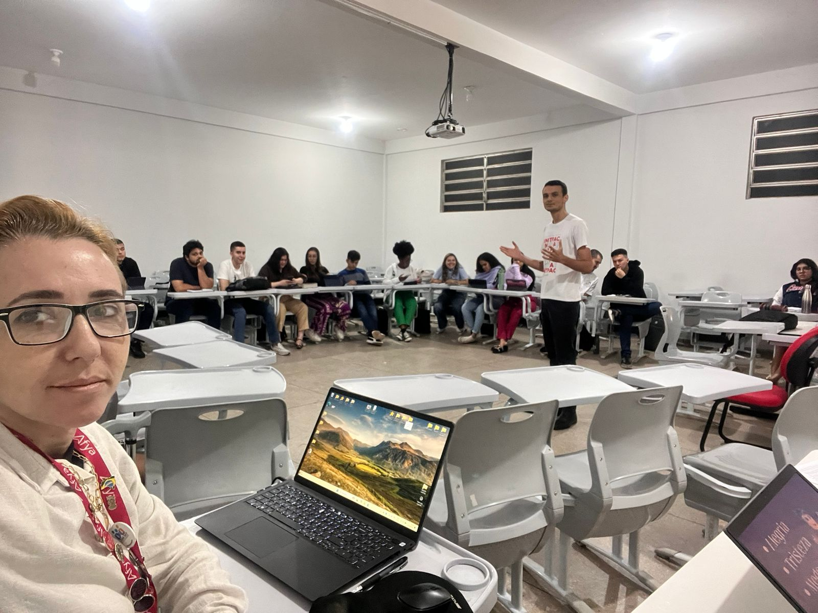 Palestra de recepção para calouros do curso de medicina - Semestre 2024/02