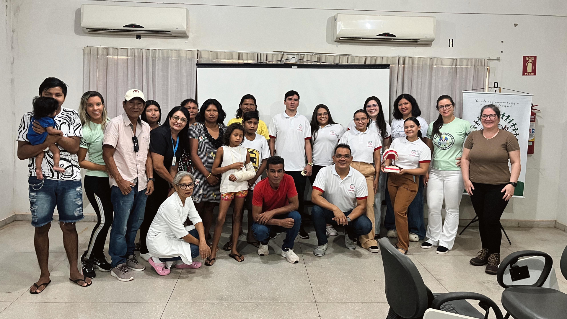 Palestra sobre a Importância da Higiene Oral e Prevenção de Doenças para os Indígenas da Casa de Apoio à Saúde Indígena de Araguaína