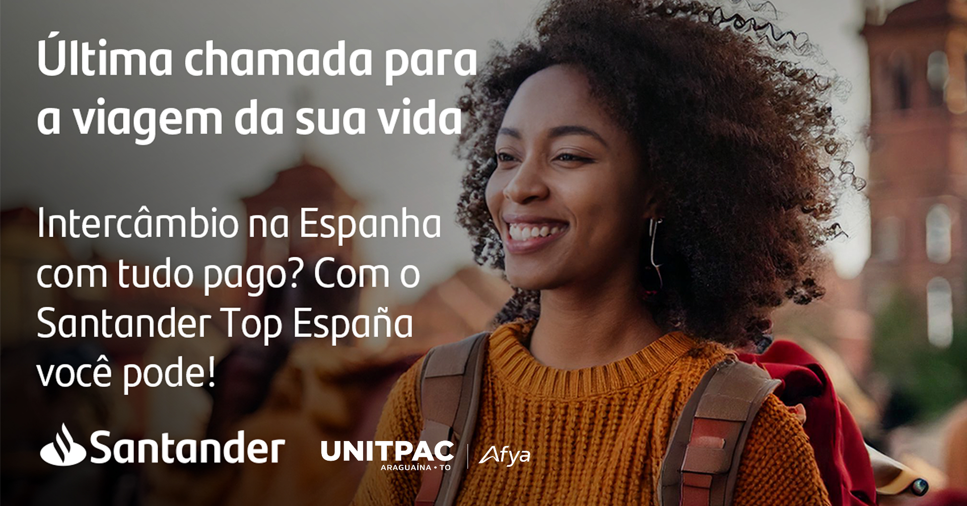 Programa Santander Top España 2025: Descubra como viajar para a Espanha com todas as despesas pagas