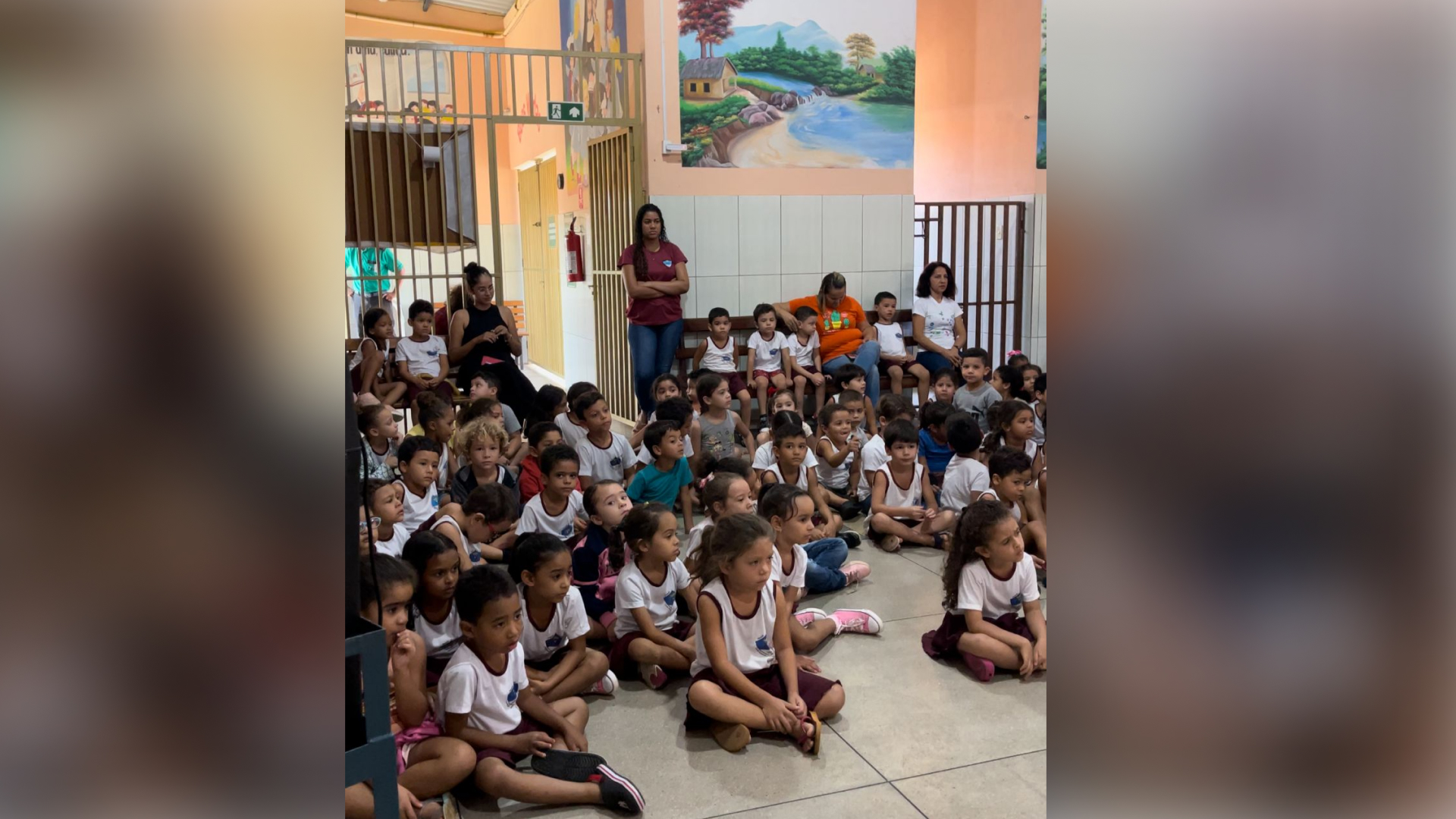 Sorriso saudável: Ação social na creche normando Sousa Linhares