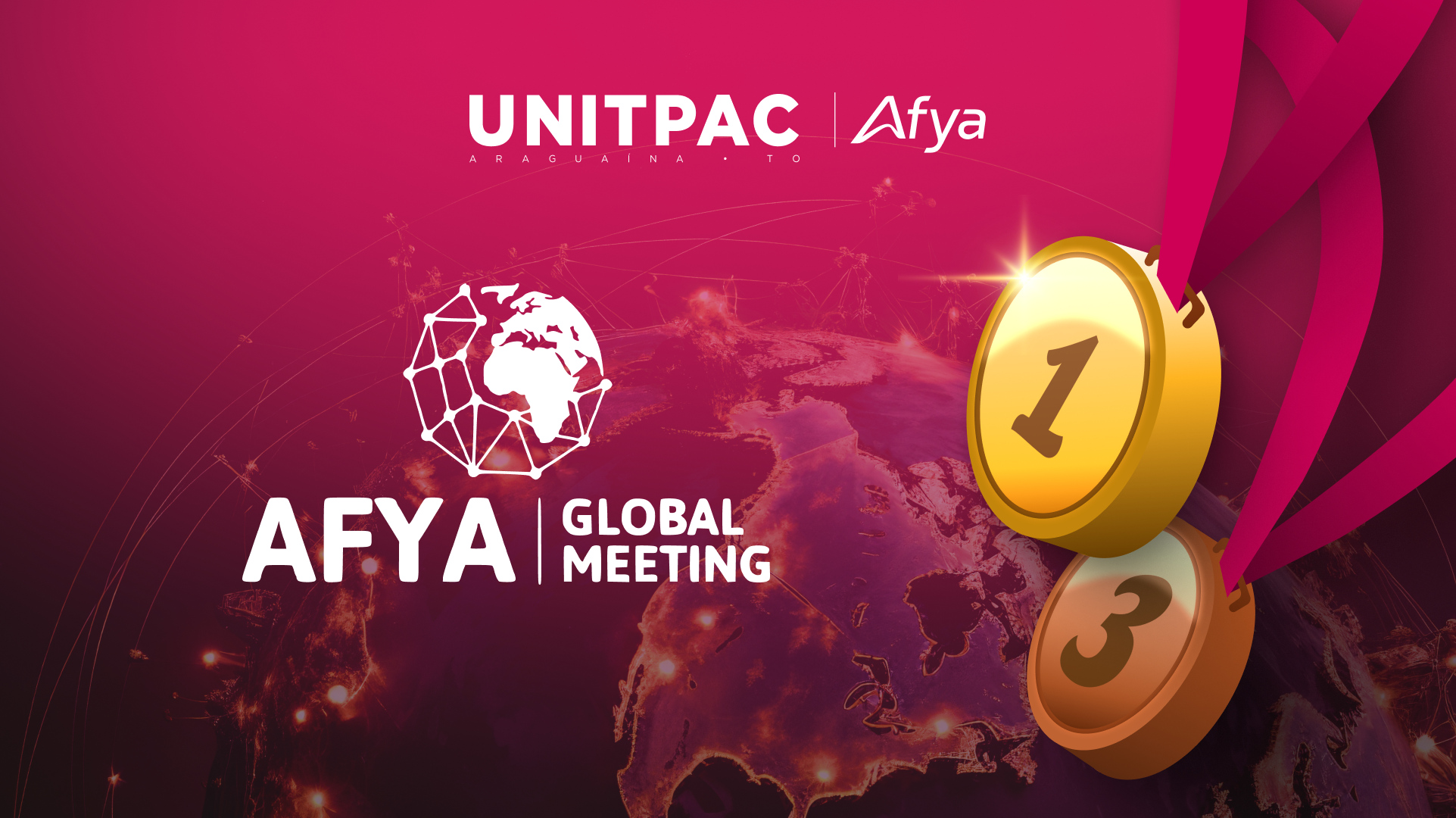 Unitpac Alcança 1º Lugar Regional e 3º Lugar Nacional em Submissão de Projetos no 4º AFYA Global Meeting