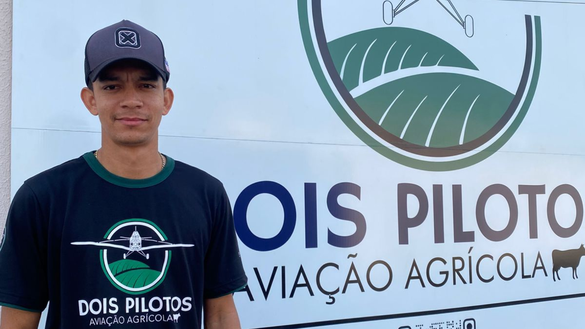 Egresso de Agronomia Unitpac, Matheus Carvalho dos Santos, Atua na Aviação Agrícola
