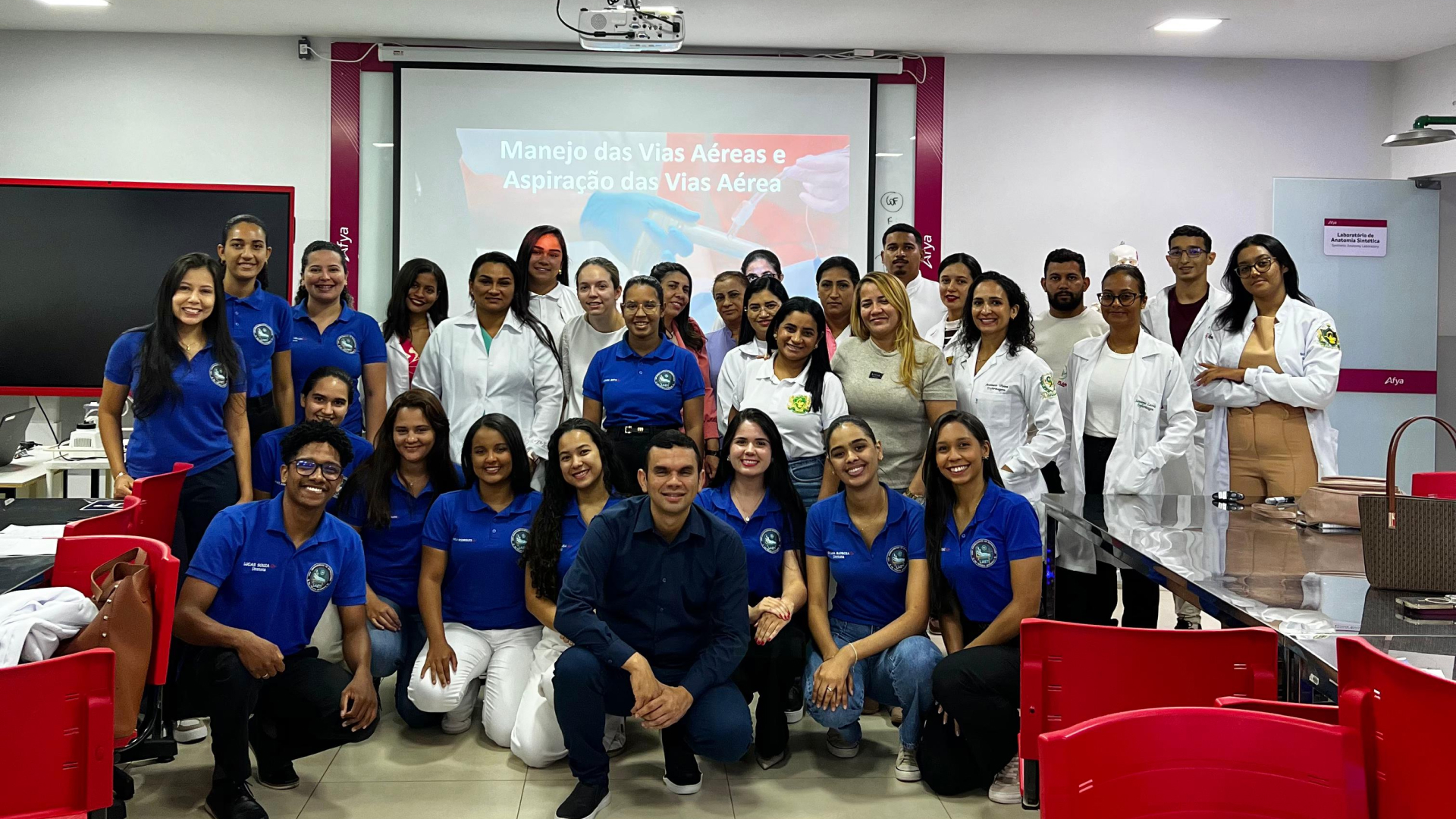 Liga Acadêmica LAETI Realiza Workshop de Manejo de Vias Aéreas na Afya Unitpac