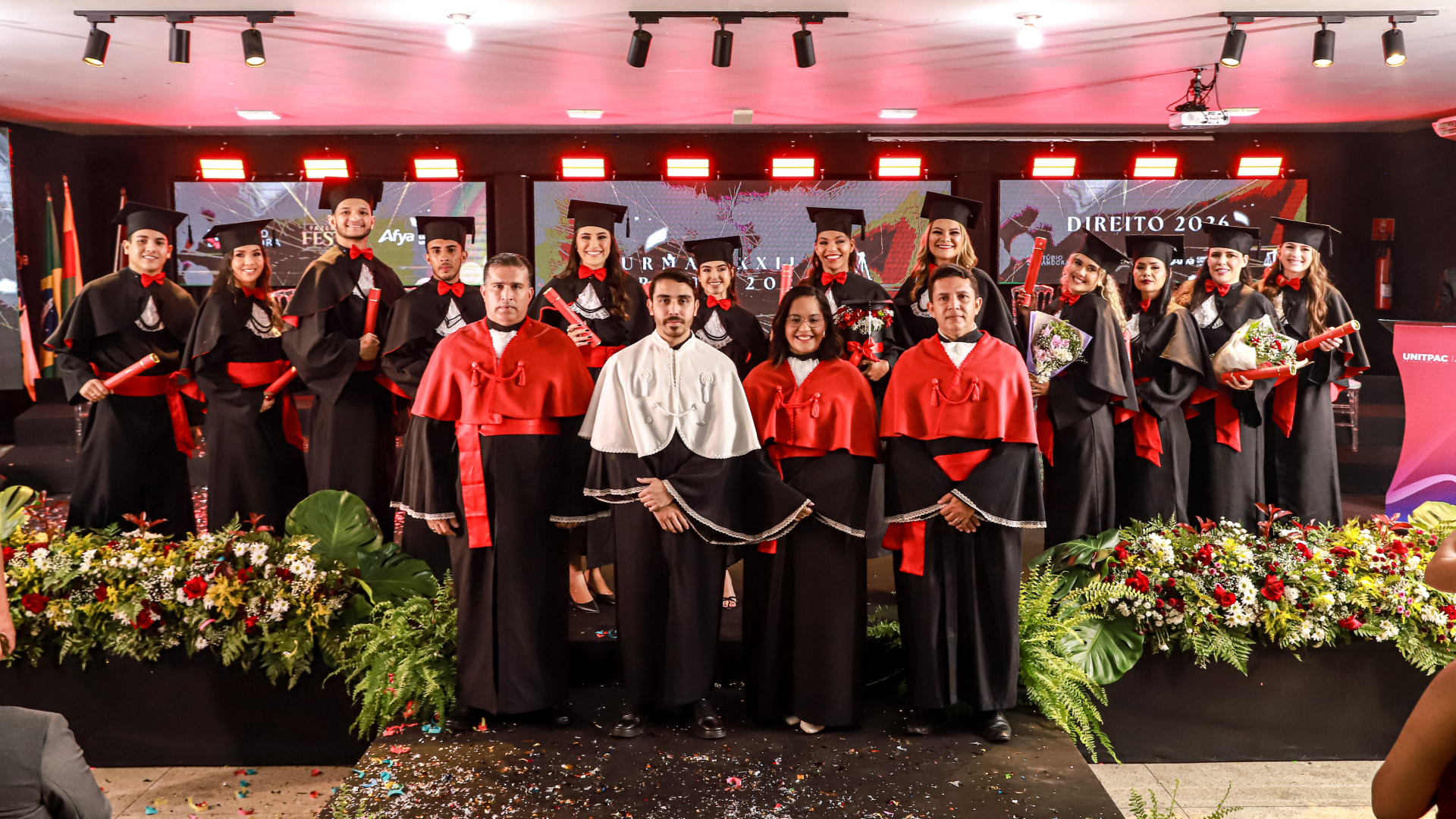 Formatura 2025-2 da Afya Unitpac celebra conquistas e marca início de novas jornadas