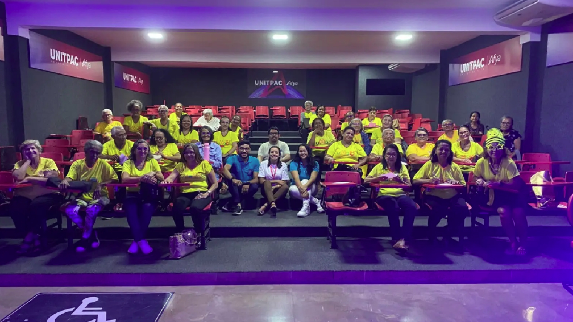 LAECME promove encontro emocionante com idosos da UMA