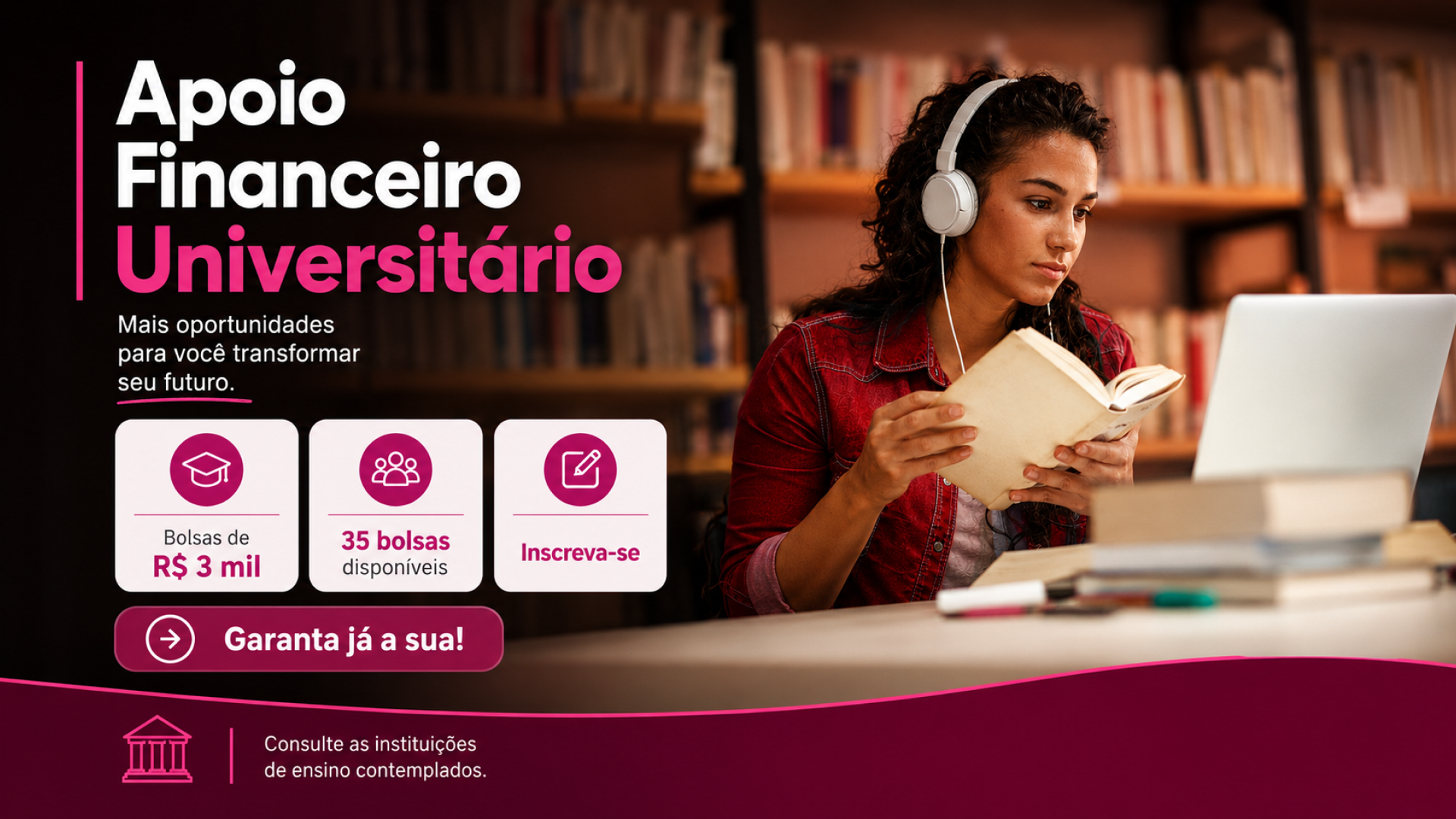Afya abre edital para Programa Santander de Apoio Financeiro Universitário 2026
