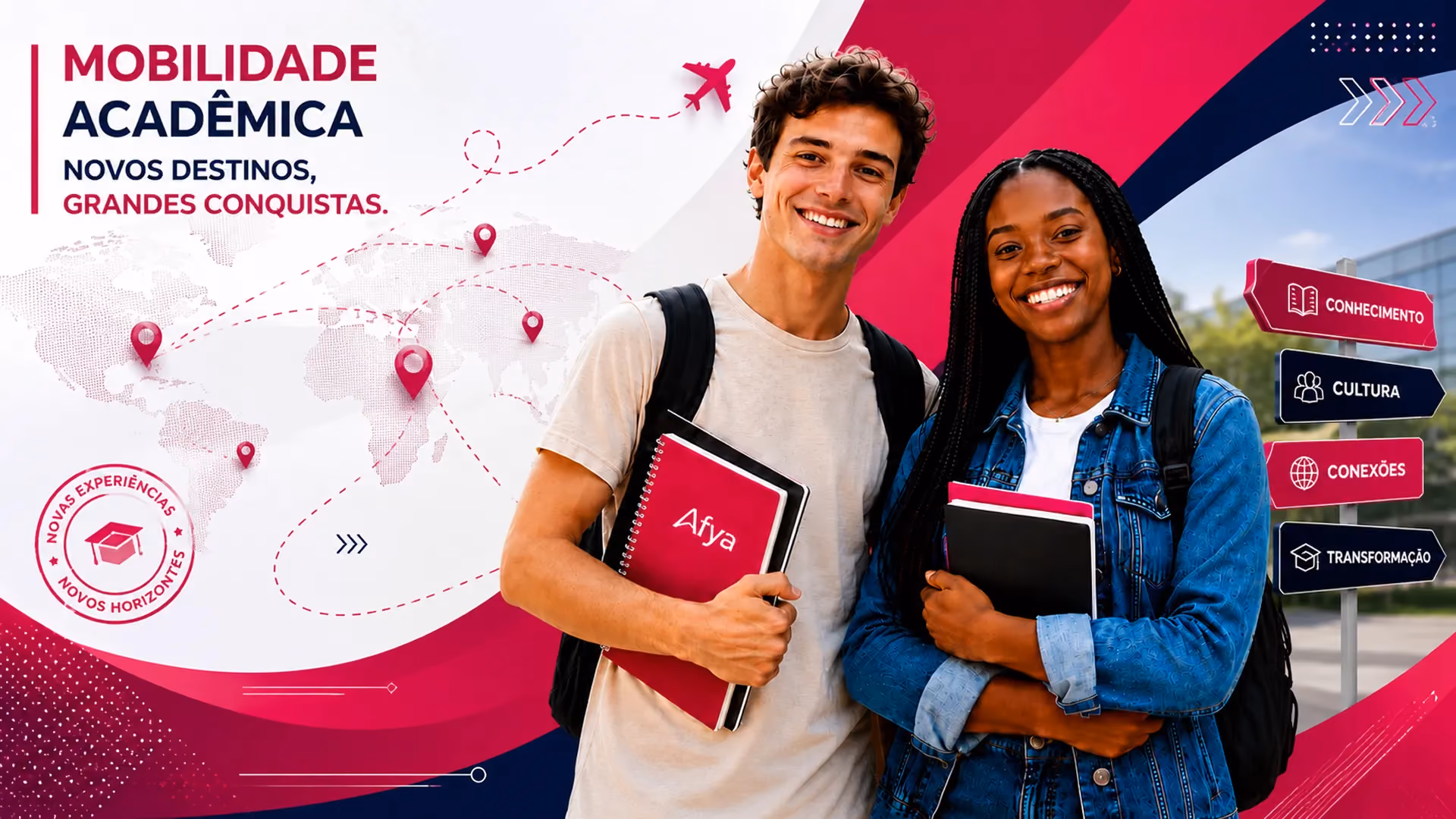 Programa de Mobilidade Acadêmica Nacional Afya 2026.2 está de volta
