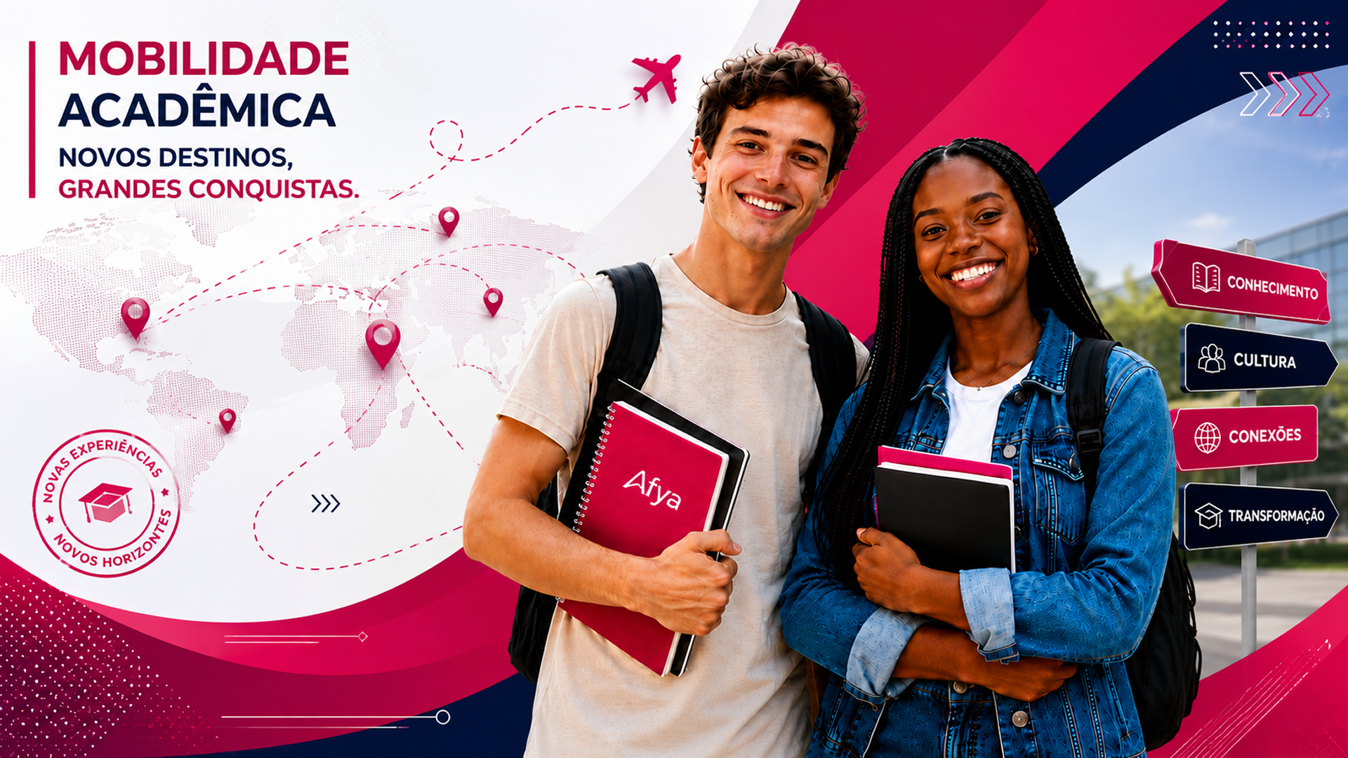 Programa de Mobilidade Acadêmica Nacional Afya 2026.2 está de volta