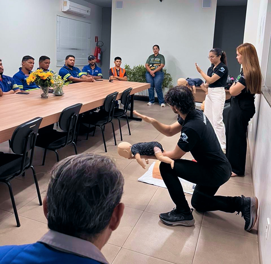 LATE promove treinamento de Suporte Básico de Vida para colaboradores da Ambev