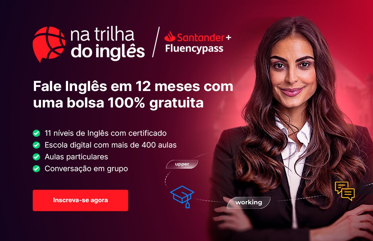 Afya Educacional lança edital para programa “Santander na Trilha do Inglês – Edição 2025”