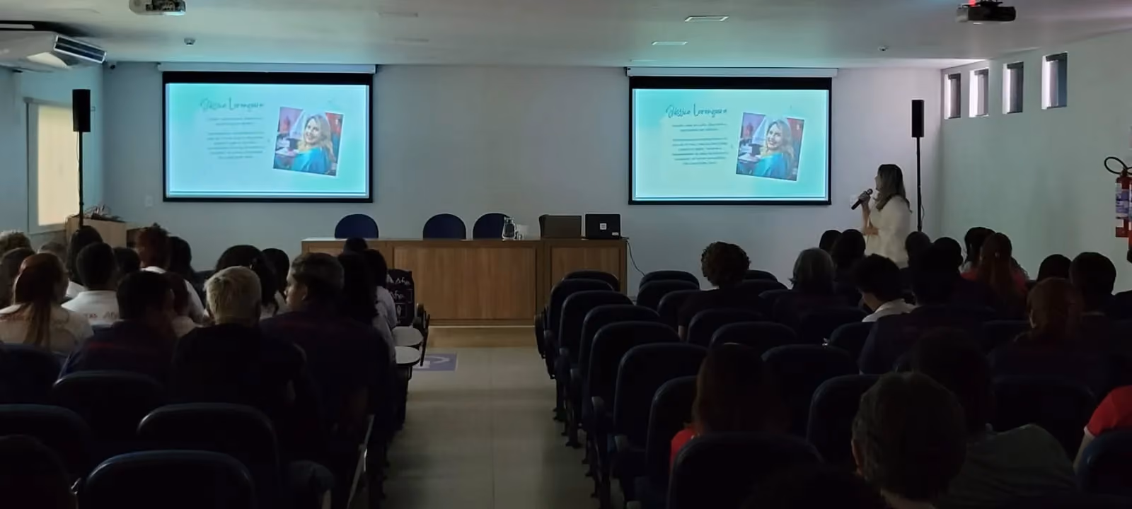 Centro Universitário São Lucas realiza recepção e palestra para os colaboradores no início de 2025.1.