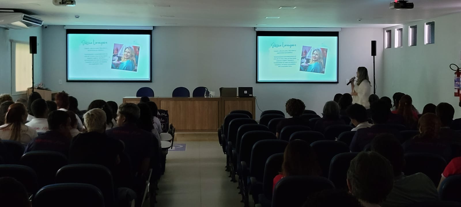 Centro Universitário São Lucas realiza recepção e palestra para os colaboradores no início de 2025.1.