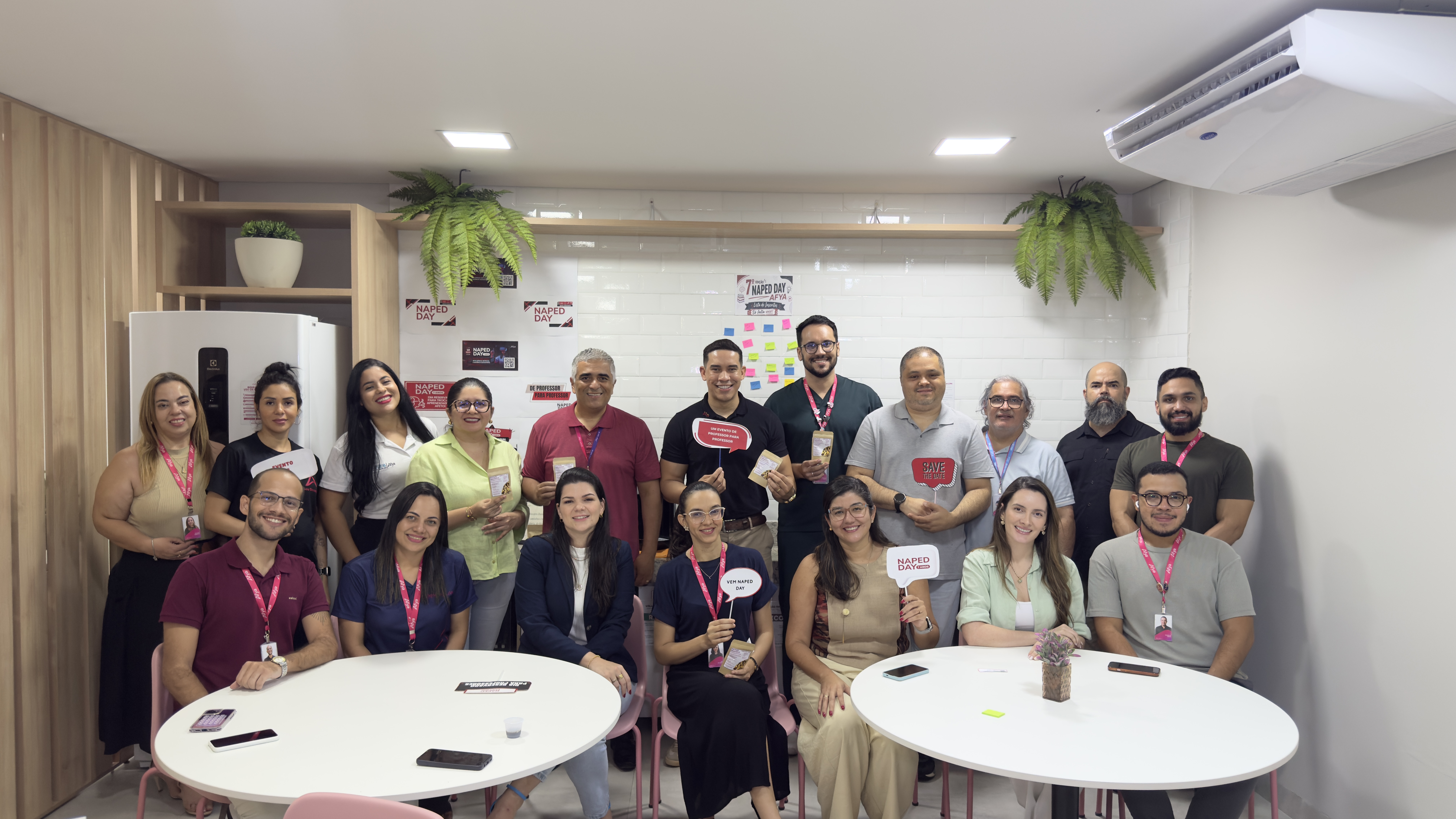 No dia 18 de maio de 2026, na Afya Centro Universitário São Lucas, realizou a 7ª edição do NAPED DAY.