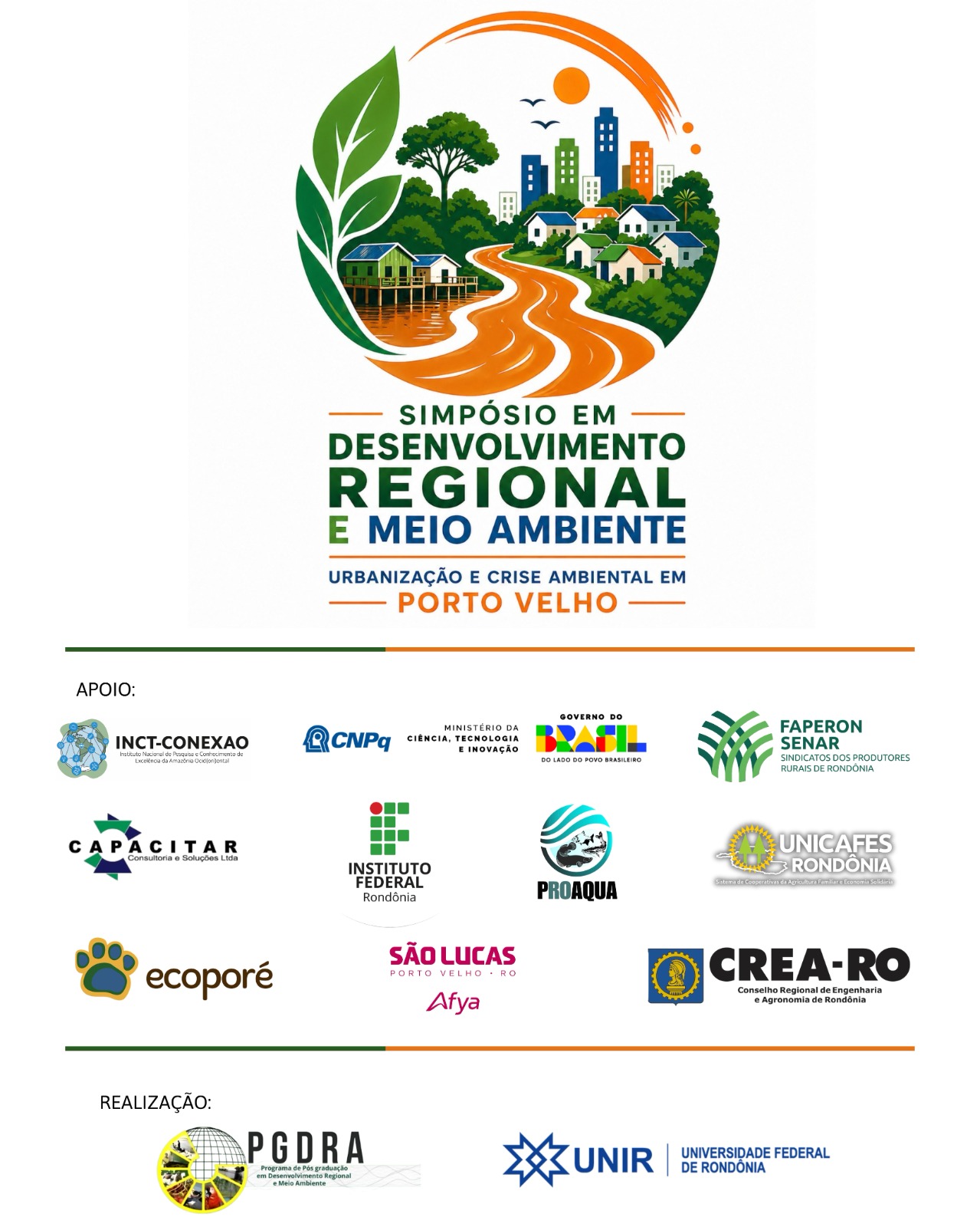 IX Simpósio do Programa de Pós-Graduação em Desenvolvimento Regional e Meio Ambiente (PGDRA)