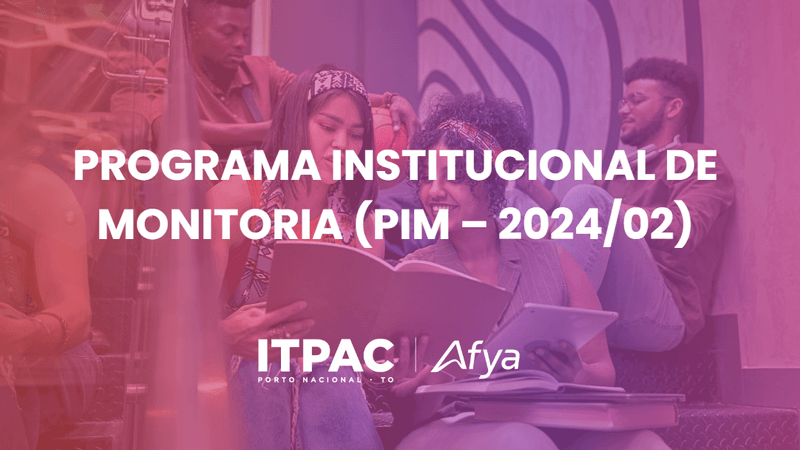 Homologadas e datas de prova - monitoria 2024.2