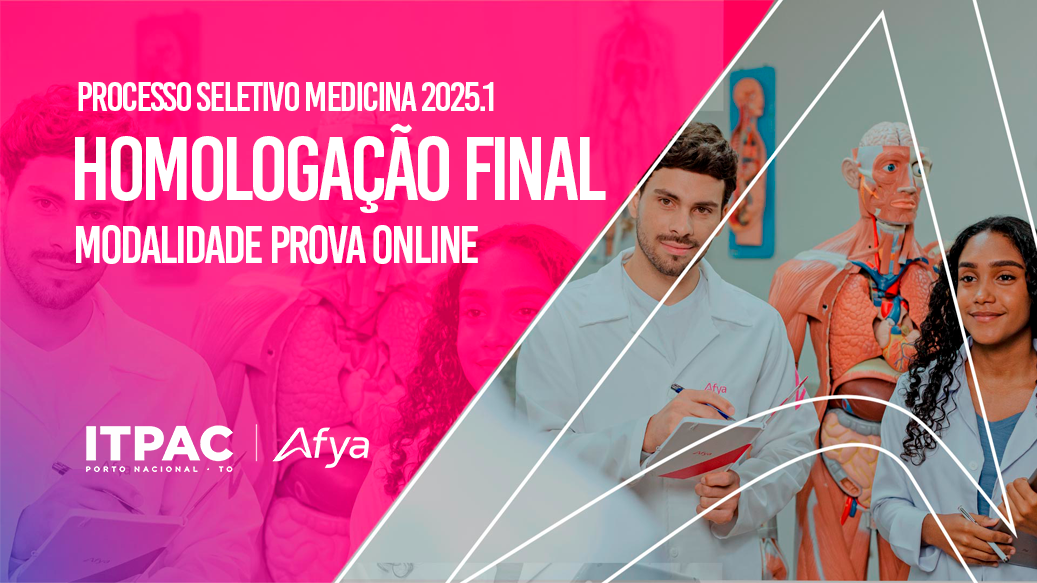 Homologação final das inscrições Medicina - vestibular online