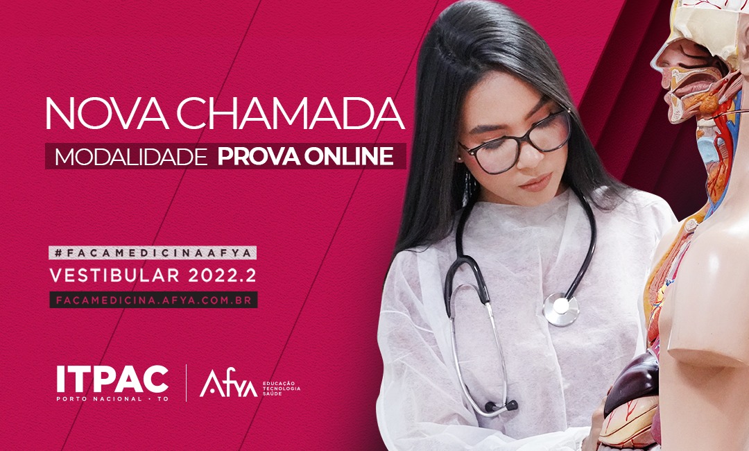 NOVA CHAMADA - Modalidade prova Online Processo Seletivo 2022.2
