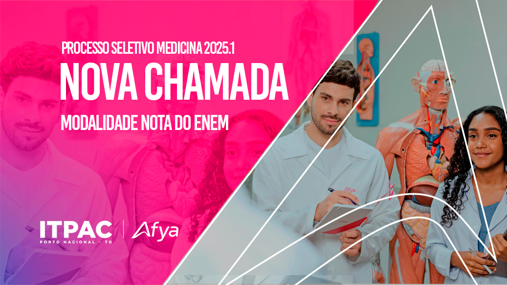 Nova chamada 24/10 Medicina ENEM 2025.1
