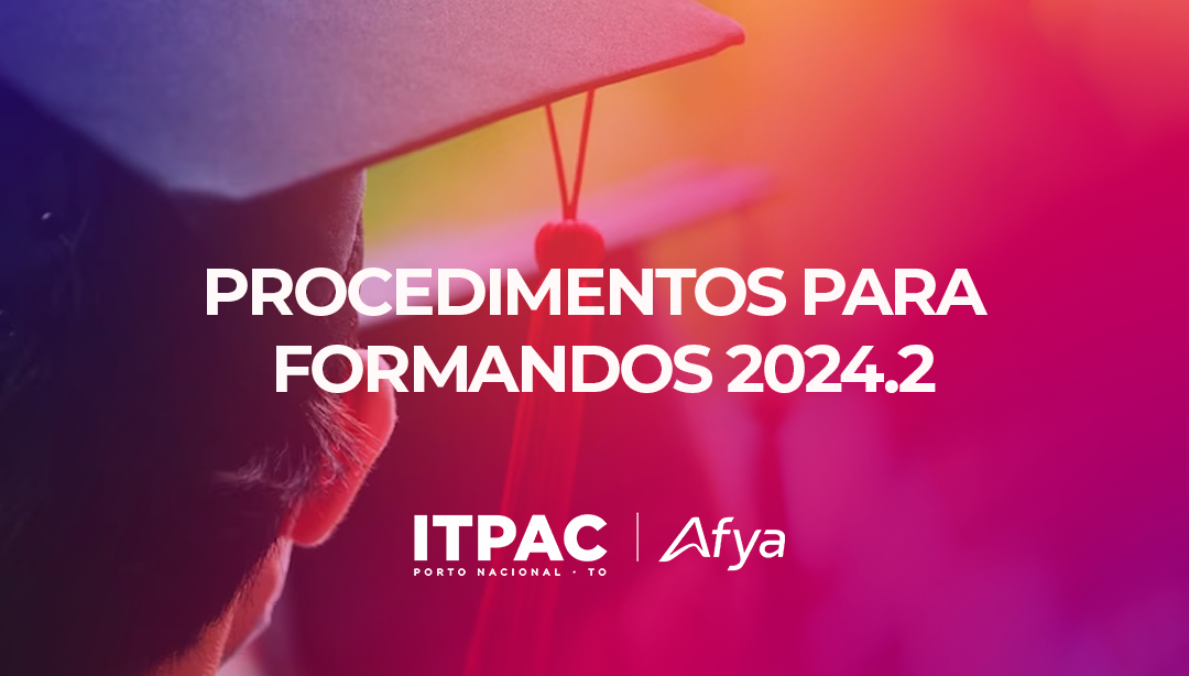Procedimentos para Formandos 2024.2