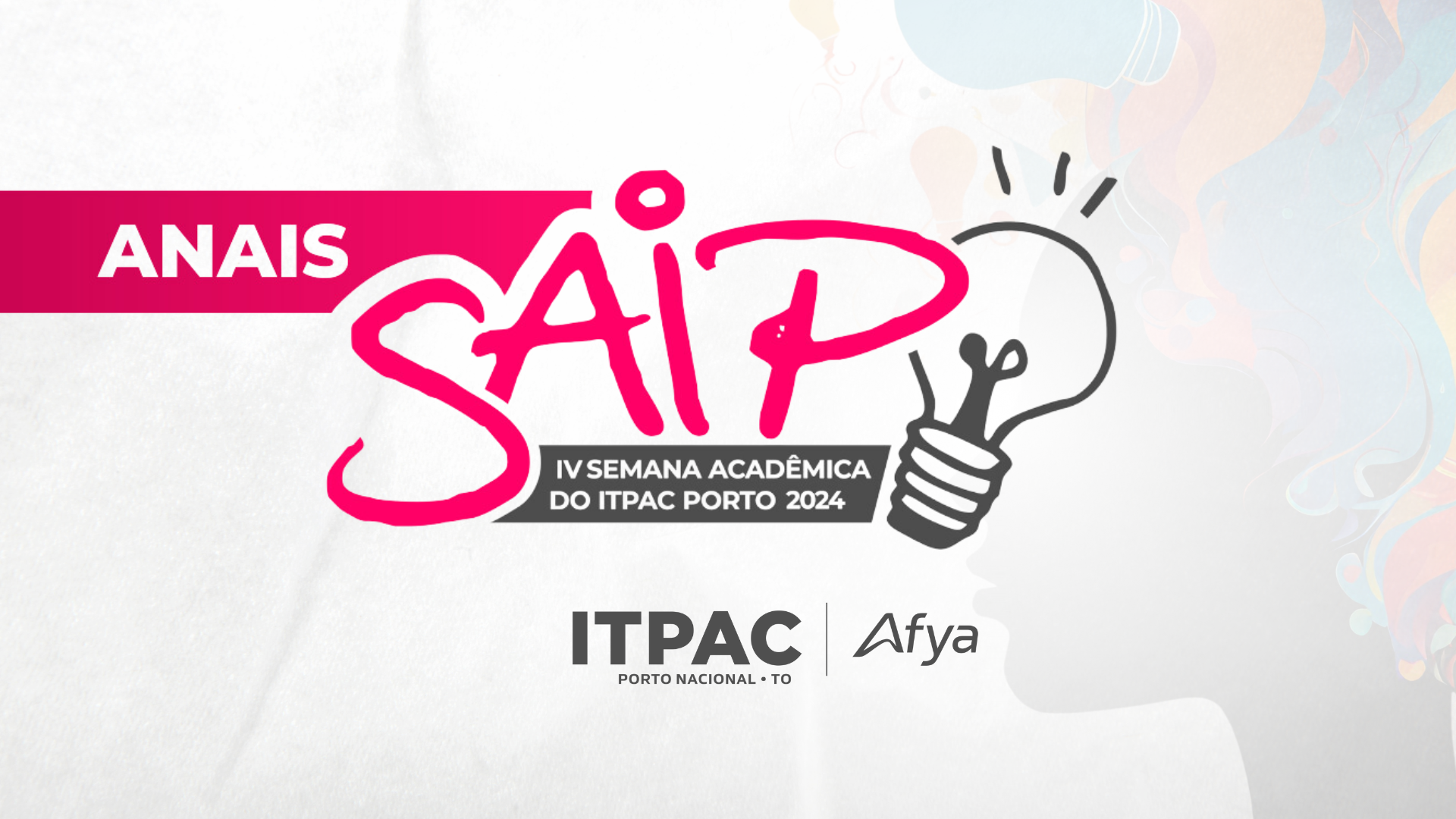 Publicação dos ANAIS - IV SAIP
